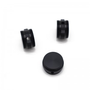 Alúmanam CNC ag casadh codanna de LED